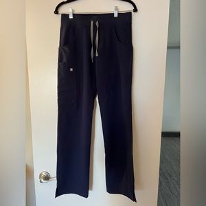 Figs Kade cargo scrub pants navy blue